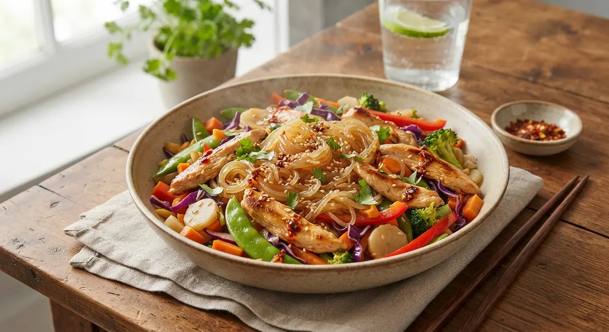Konjac Shirataki Turkey Crunchy Vegetables